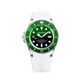 Bobroff White Rubber Watch -   -  Bobroff.